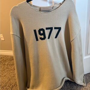 Essentials Oatmeal Knit Sweater